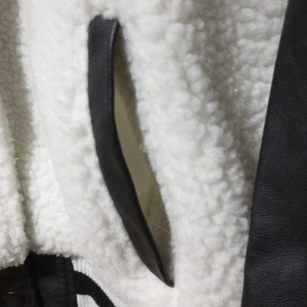 CI SONO Faux Fur & Lesther JACKET - Picture 5 of 11